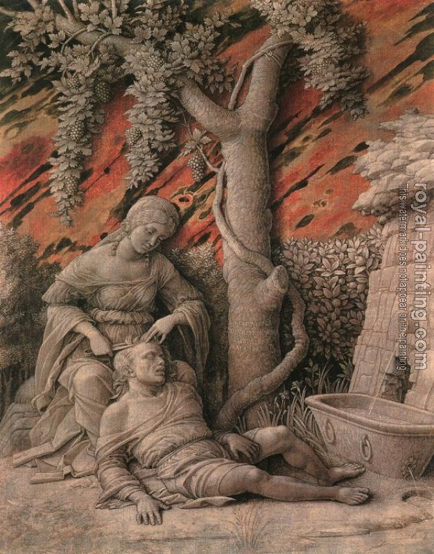Andrea Mantegna : Samson and Delilah